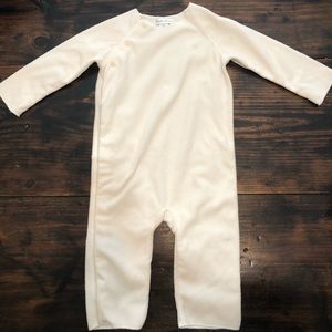 Ralph Lauren Boys Cream Fleece onesie